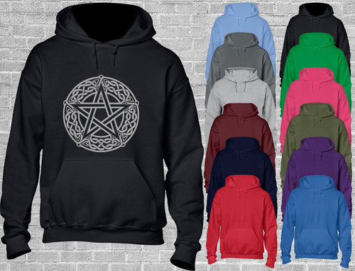 Celtic pentagram hoody hoodie - pentagram,