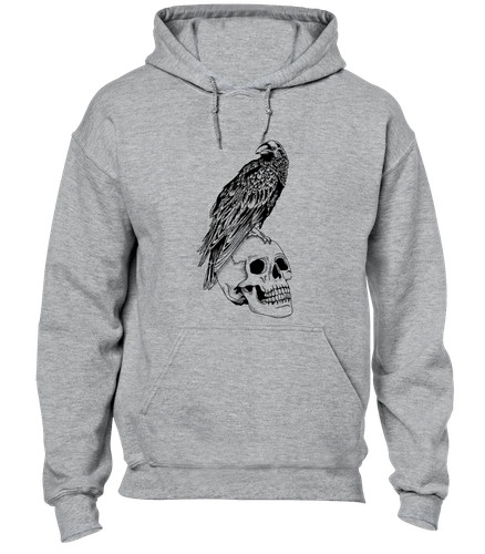 Crow skull hoody - &, cool
