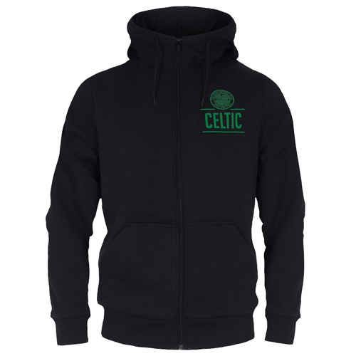 Celtic mens hoody - fc, zip